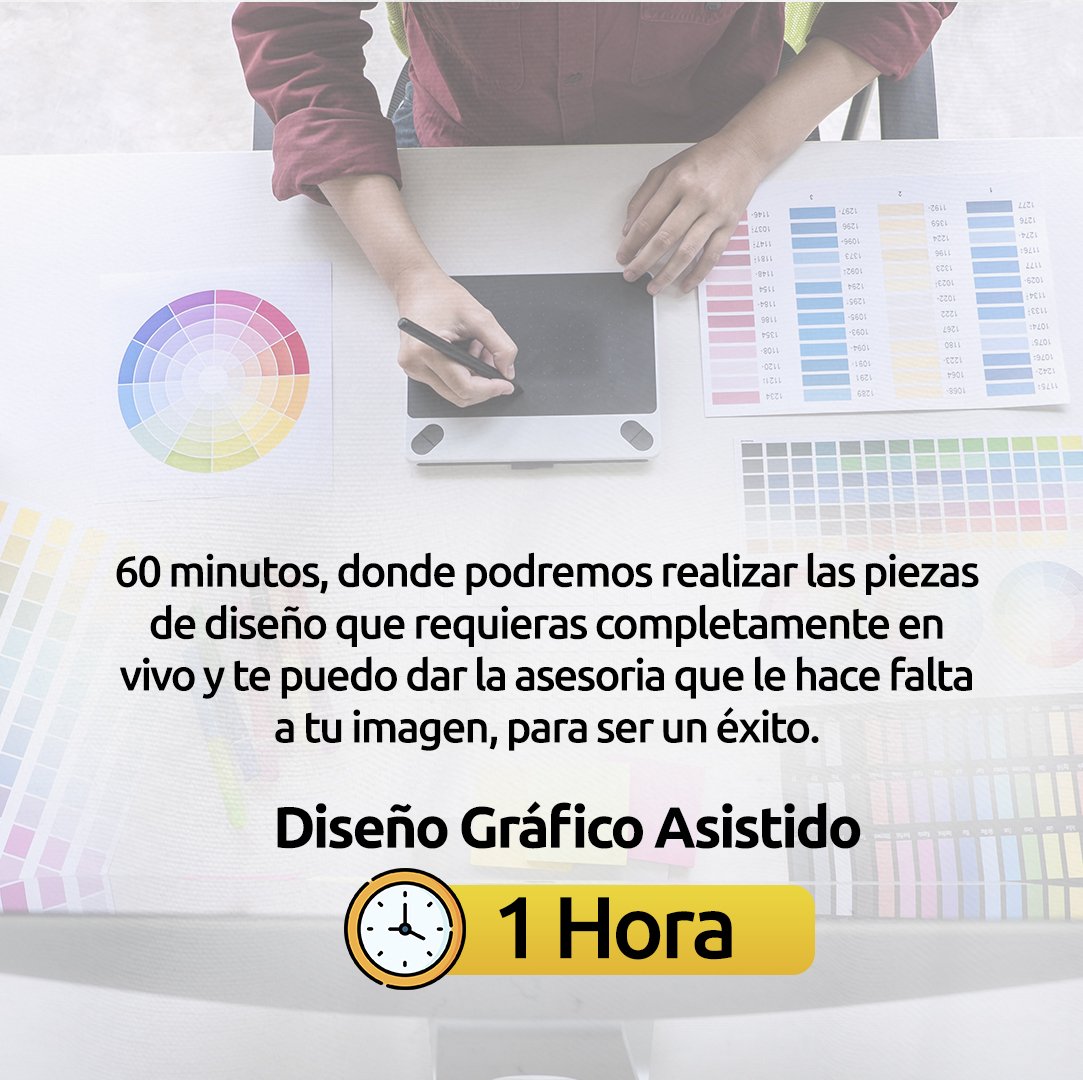 Crea tus proyectos a tu manera en tiempo real con el servicio de diseño gráfico asistido por profesionales.