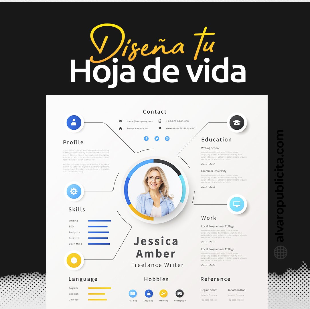 Impulsa tu carrera con una hoja de vida profesional y atractiva diseñada por expertos en Publicita.shop